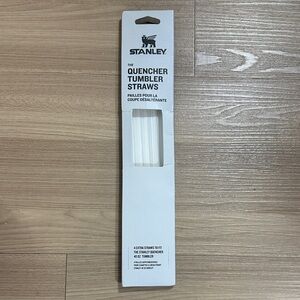 Stanley White Tumbler Straws
